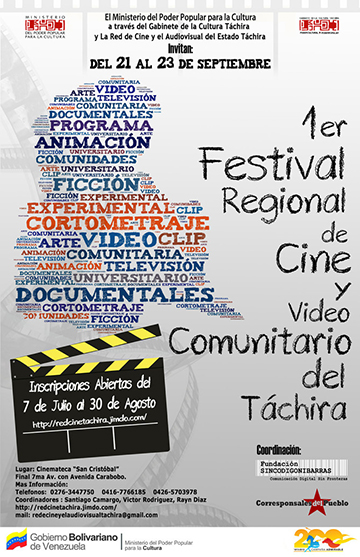 Festival de Cine y Video Comunitario en Tachira